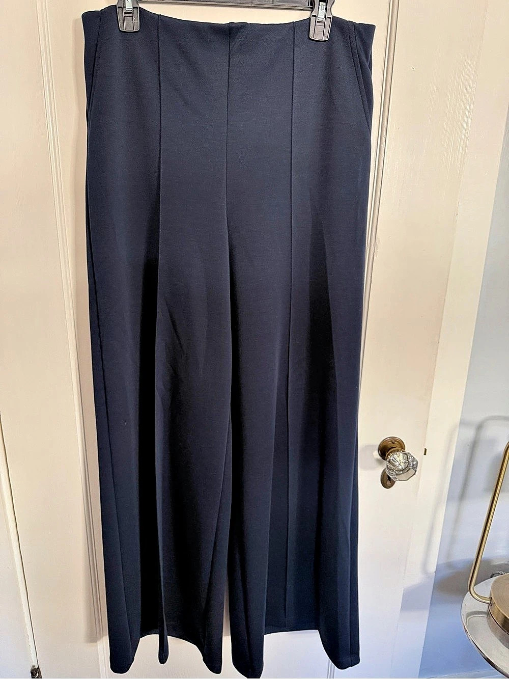 MELLODAY Wide Leg Pants in Blue Size XL NWT